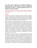 La relación entre el riesgo de malaria, la agricultura y los niños de 5 años en la República Democrática del Congo