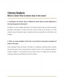 What is news? How to detect bias in the news?