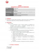 Inteligencia analítica de mercados