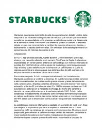 Starbucks: Presentando un servicio al cliente. Página 2