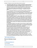 Actividad Redacción de texto usando diferentes tipos de párrafos