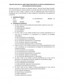 Encuesta con escala de Likert sobre percepción de la práctica preprofesional en instituciones educativas rurales