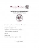 Investigación Bibliográfica
