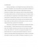 Texto argumentativo sobre "El Depredador"