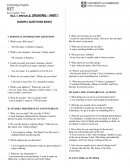 Inglés cuestionario