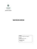 Gestión de ventas