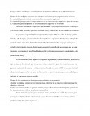 Ensayo sobre la resiliencia y su utilidad para afrontar los conflictos en su ambiente laboral