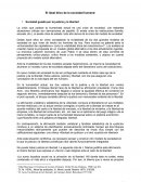 El ideal ético de la sociedad humana