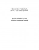 ¿Cuáles son las características principales de la llamada comunidad primitiva?