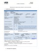 Carrera enfermería Programa de asignatura (sílabo / guía de estudio)