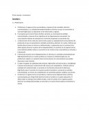 Primer parcial – Economía II