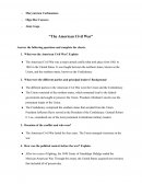 The American Civil War