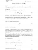 Inercia rotacional de un anillo