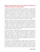 Ensayo sobre el valor de la familia