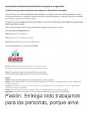 Reconociendo los elementos de la planificación estratégica de la organización