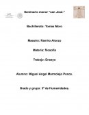 Ensayo de filosofía
