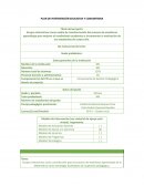 Plan de intervención educativa y comunitaria