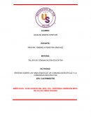 Síntesis sobre las habilidades de un comunicador eficaz y la comunicación efectiva