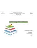 Plan de evaluación manos a la siembra