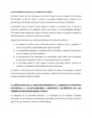 El desarrollo hacia la forma de oikos