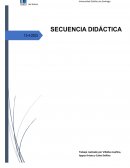 Secuencia didáctica Ciclo:1° Grado (6 años aproximadamente)
