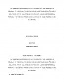 Factores que influyeron en la vulneración del derecho al trabajo en personas con discapacidad auditiva en los años 2020 y 2021