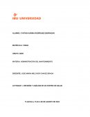 Actividad 1- Revisión y análisis de un centro de salud