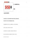 Administración General. constitución de una empresa