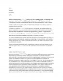 Informe para juzgado de familia