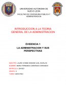 La administración y sus perspectivas