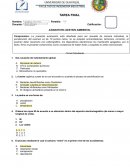 Tarea final Gestión ambiental