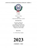 Alimentación pre-escolar y escolar