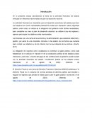 Actividad financiera del Estado dentro del Plan Nacional de Desarrollo