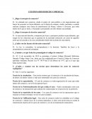 Cuestionario de derecho comercial