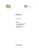 Trabajo matemáticas