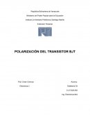 Polarización del transistor BJT