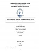 Propuesta para el diseño de la pavimentacion en el Centro Poblado de Alto Trujillo