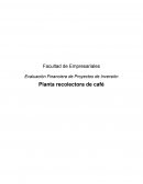 Proyecto de inversión café finanzas y riesgo