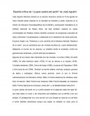 Reseña crítica de “La gran piedra del jardín” de José Agustín