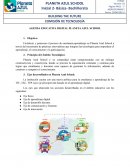 Agenda educativa digital Planeta Azul School