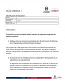 El diagnóstico del problema de salud