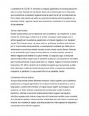 La pandemia y su impacto en la salud mental