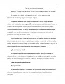 Plan de acción.Plan de transformación personal