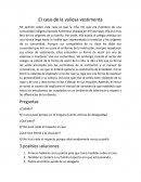 El caso de la valiosa vestimenta