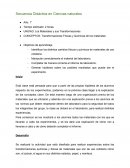 Secuencia Didáctica en Ciencias naturales 1°