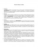 Manual de Políticas Contables
