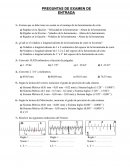 Manufactura. Preguntas de examen de entrada
