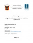 Definición, usos y desarrollo histórico de la epidemiología