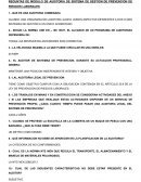 Preguntas de modulo de auditoria de sistema de gestion de prevencion de riesgos laborales