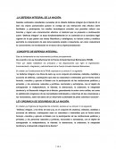 Fundamentos juridicos para la defensa integral de la nación